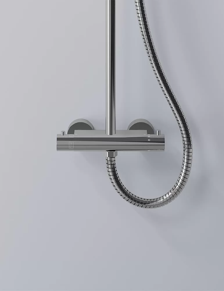 Colonne de douche thermostatique Cien, Mooze