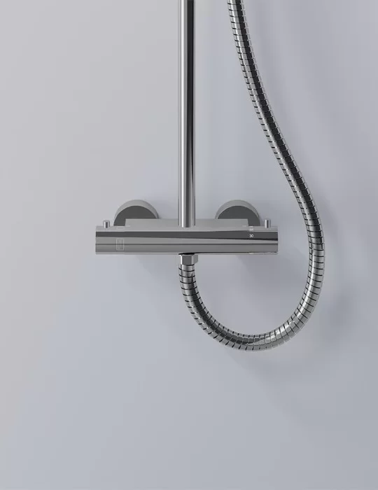 Colonne de douche thermostatique Cien, Mooze