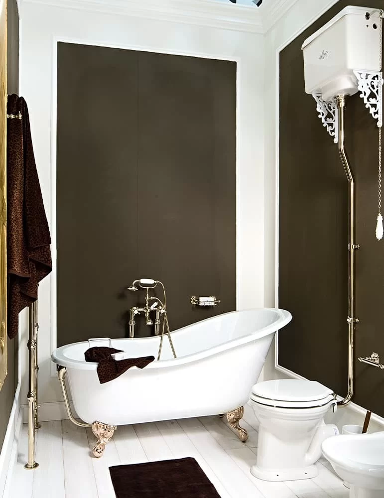 Baignoire îlot en fonte Jasmine, de Gentry Home