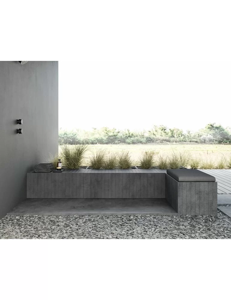 Receveur de douche en Corian® Unico, de Rexa Design