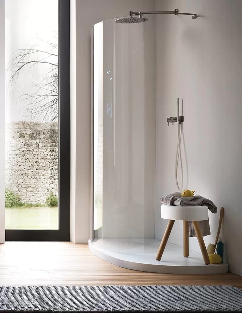 Tabouret de salle de bain en frêne massif Fonte, de Rexa Design