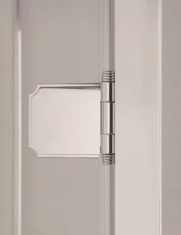 Porte de douche en niche de style vintage Athena, de Gentry Home 2