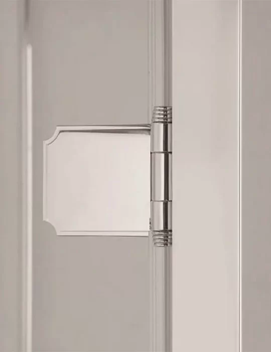 Porte de douche en niche de style vintage Athena, de Gentry Home