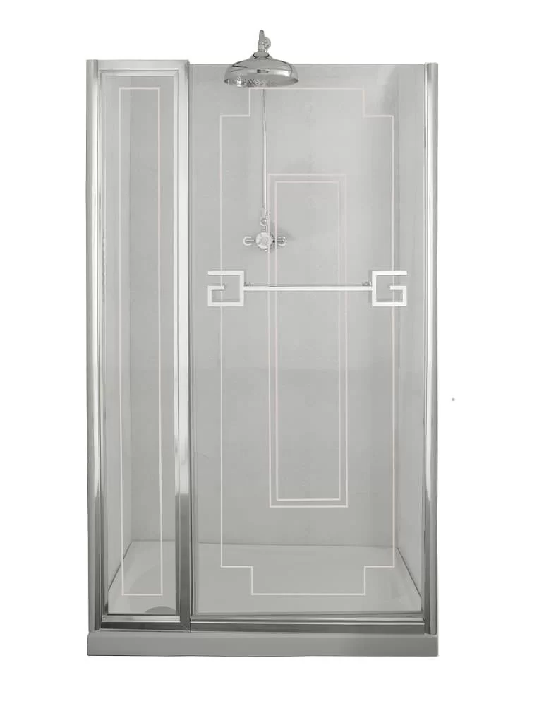 Paroi de douche en niche de style vintage Athena, de Gentry Home