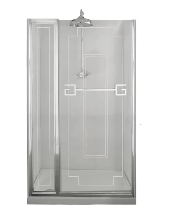 Paroi de douche en niche de style vintage Athena, de Gentry Home