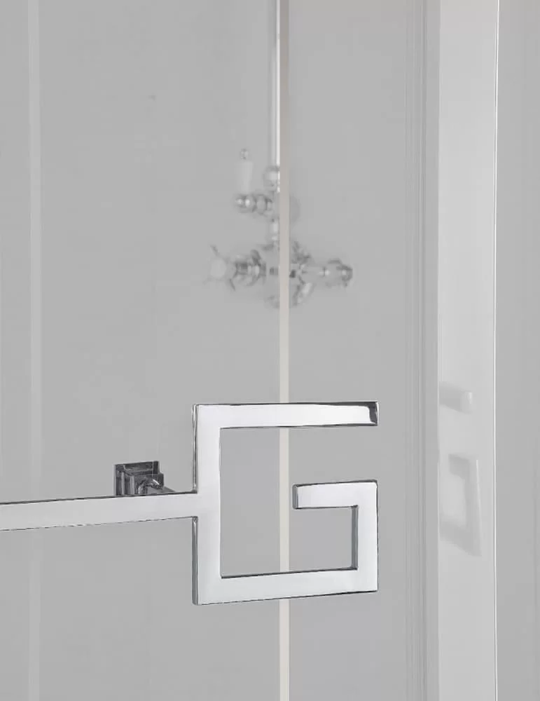 Paroi de douche en niche de style vintage Athena, de Gentry Home