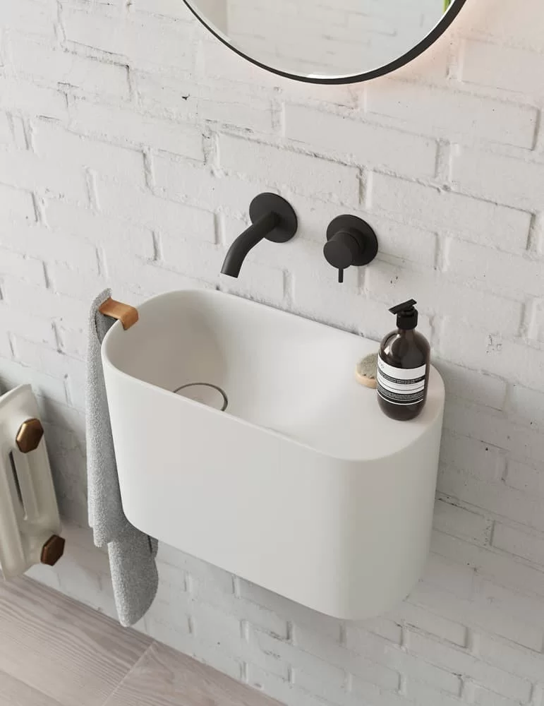 Lave main design P'TIT blanc de Rexa Design EN STOCK