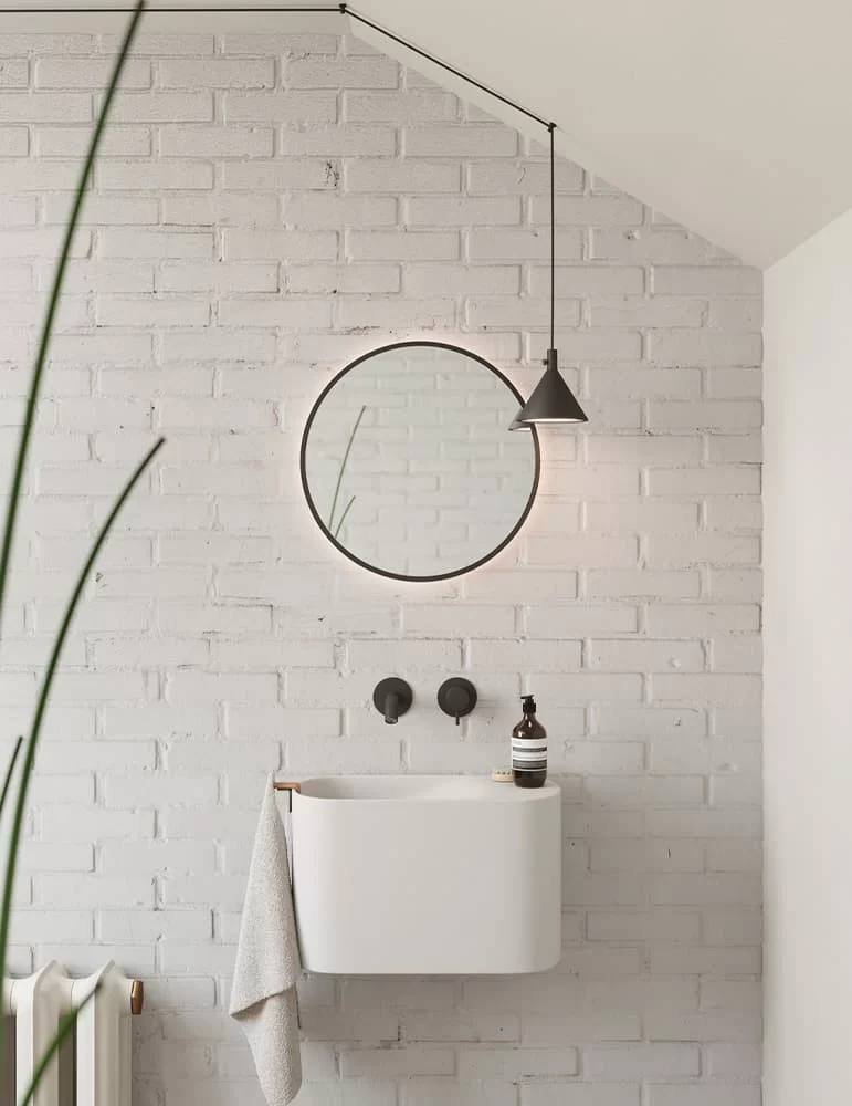 Lave main design P'TIT blanc de Rexa Design EN STOCK