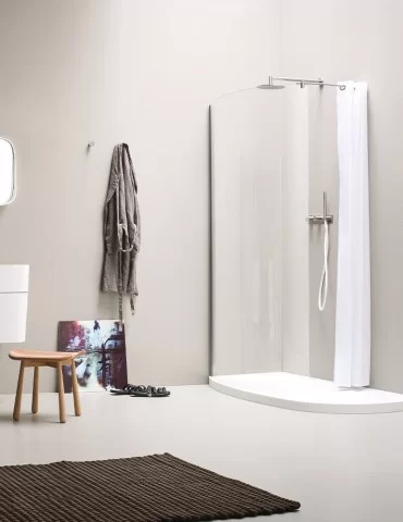 Receveur de douche en Corian® Fonte, de Rexa Design 2