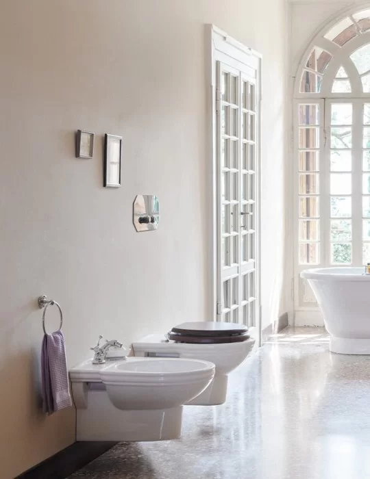 WC suspendu style vintage Belgravia, de Gentry Home