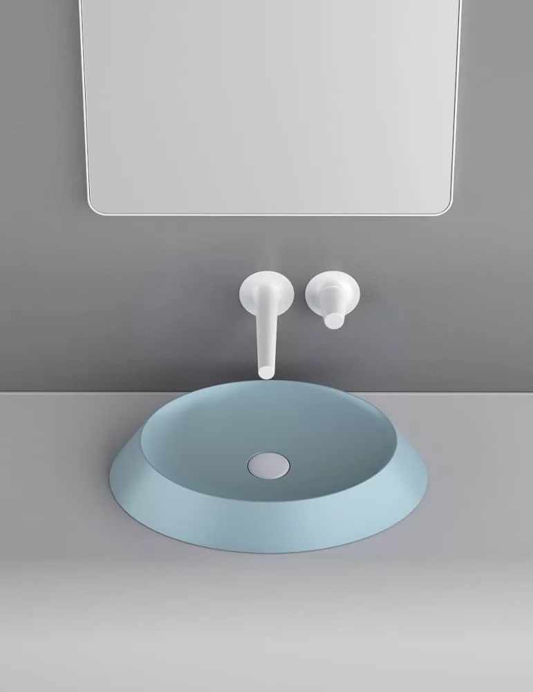 Vasque à poser en silicone Bubble, de Glass Design Vasque à poser en silicone Bubble, de Glass Design