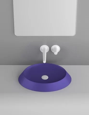 Vasque à poser en silicone Bubble, de Glass Design 2