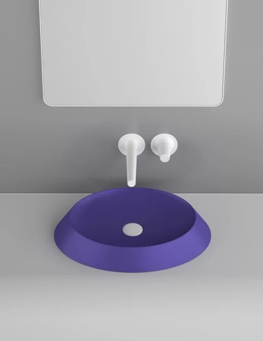 Vasque à poser en silicone Bubble, de Glass Design Vasque à poser en silicone Bubble, de Glass Design