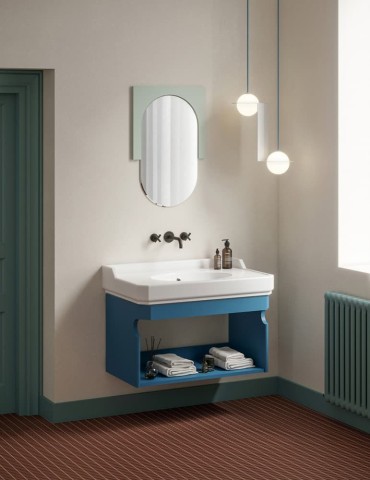 Meuble lavabo suspendu Nostalgia, d'Ex.t Design