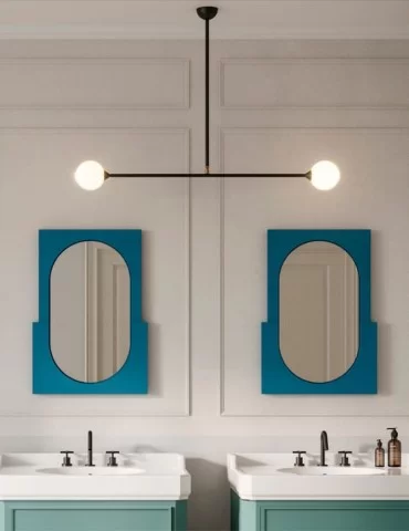Miroir Nostalgia cadre deux bords, d'Ex.t Design 2