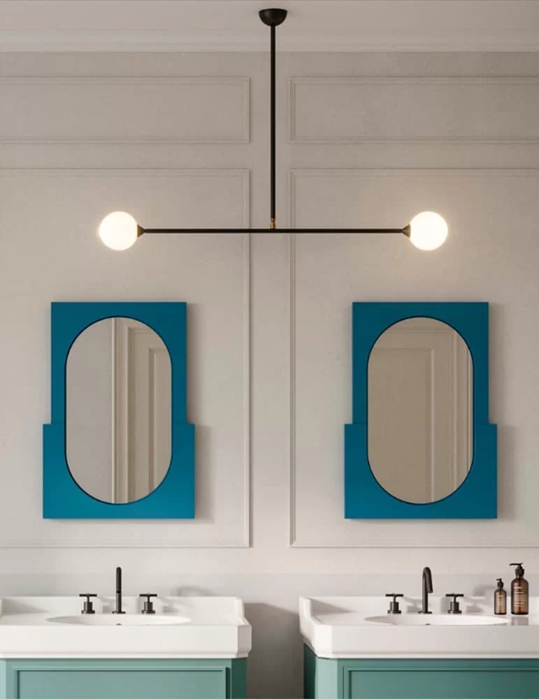 Miroir Nostalgia cadre deux bords, d'Ex.t Design Miroir Nostalgia cadre deux bords, d'Ex.t Design