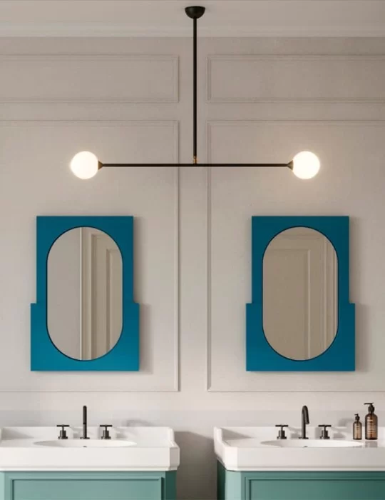 Miroir Nostalgia cadre deux bords, d'Ex.t Design Miroir Nostalgia cadre deux bords, d'Ex.t Design