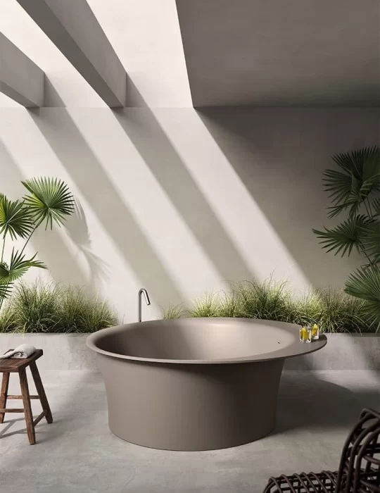 Baignoire îlot Cup, de Rexa Design Baignoire îlot Cup, de Rexa Design