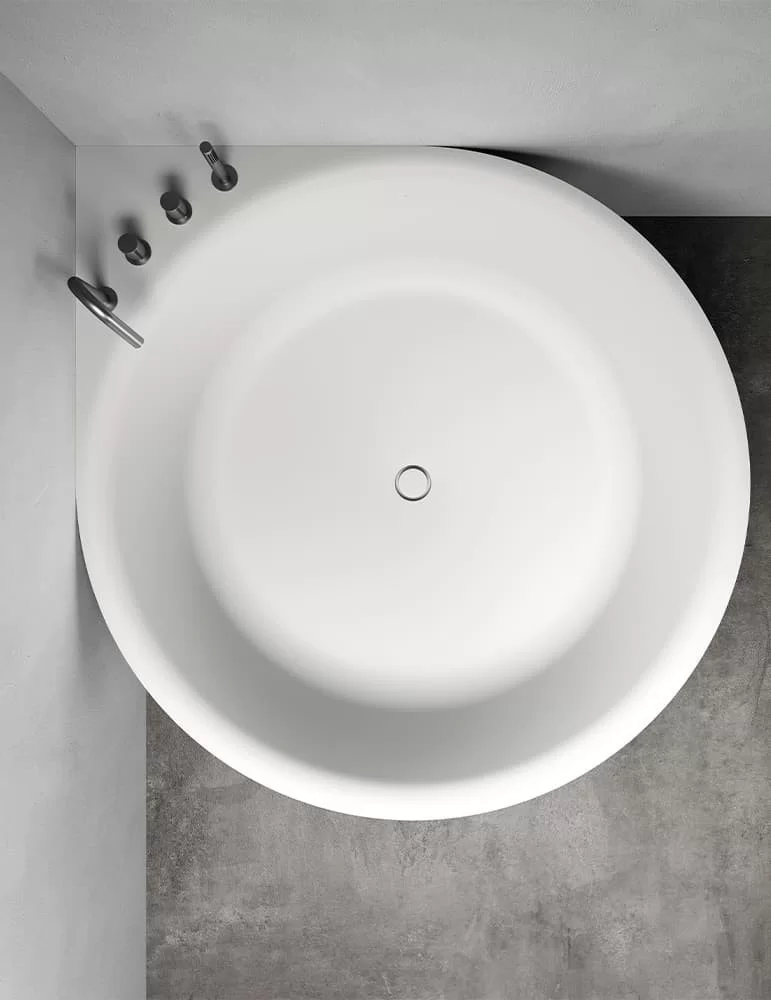 Baignoire d'angle Cup, de Rexa Design Baignoire d'angle Cup, de Rexa Design