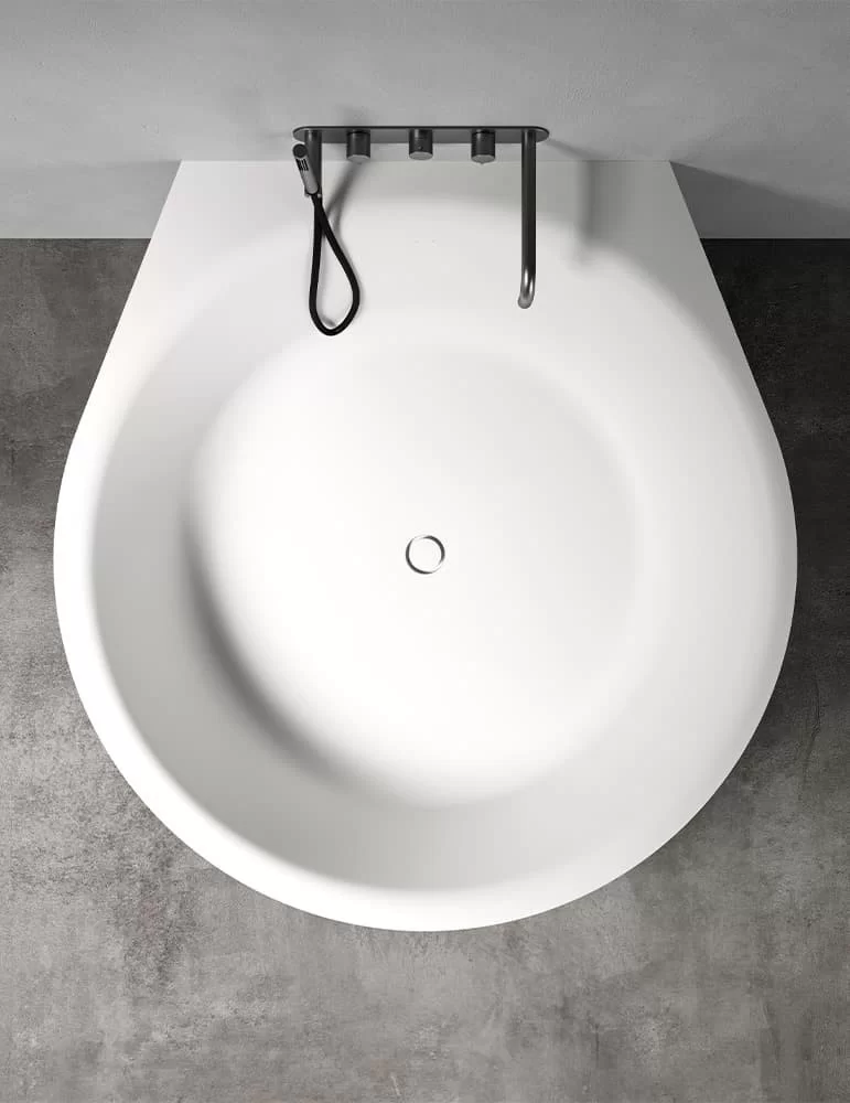 Baignoire murale Cup, de Rexa Design Baignoire murale Cup, de Rexa Design