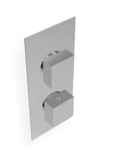 Thermostatique douche à encastrer, de Treemme, 2 voies 2