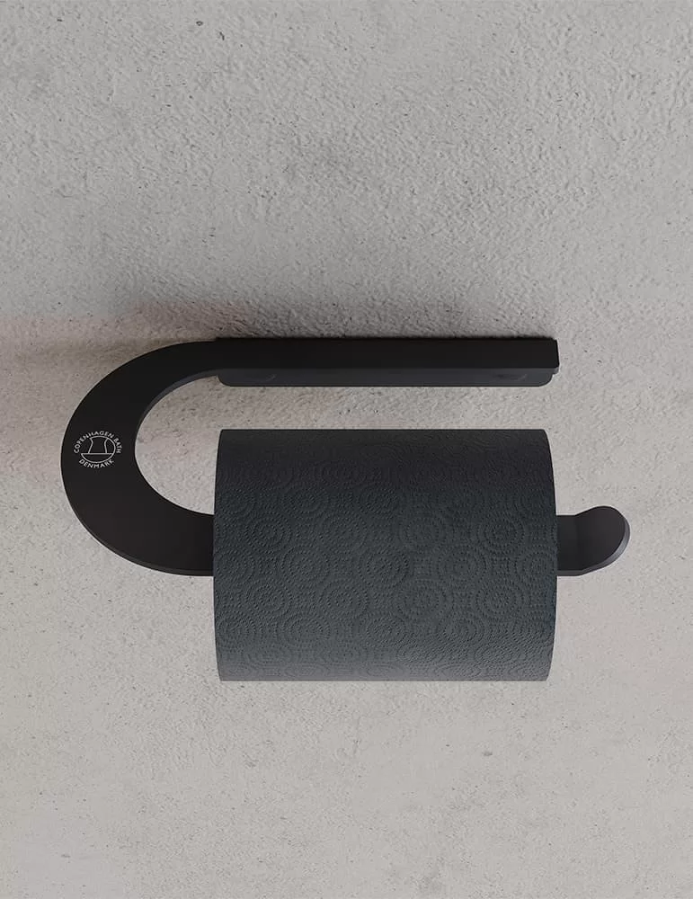 Porte-rouleau en inox CB 100, de Copenhagen Bath