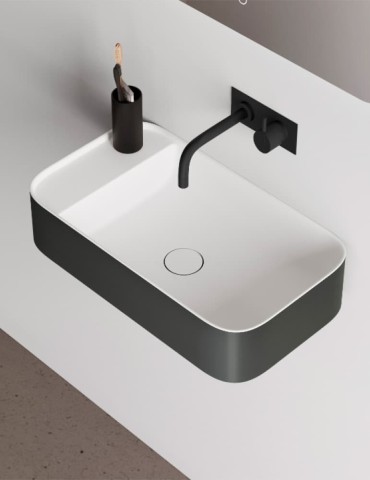 Lave-mains design Yuno LR Chroma. Copenhagen Bath.