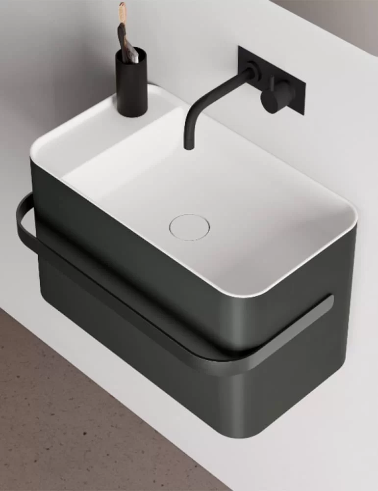 Lave-mains design Yuno RAIL Chroma. Copenhagen Bath. Lave-mains design Yuno RAIL Chroma. Copenhagen Bath.
