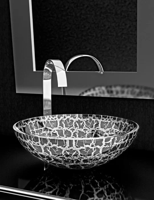 Vasque à poser Kalahari, de Glass Design Vasque à poser Kalahari, de Glass Design