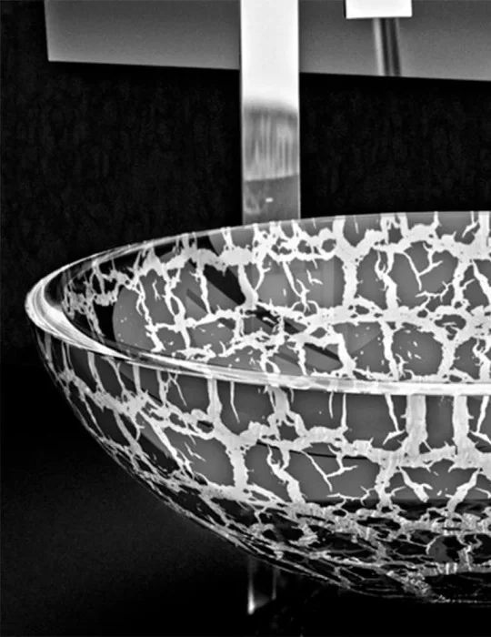 Vasque à poser Kalahari, de Glass Design