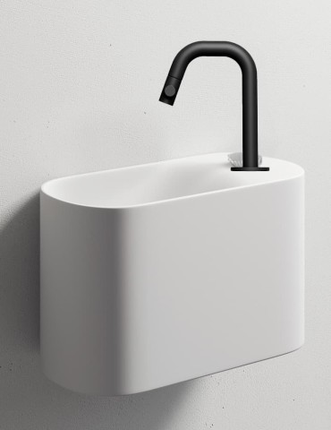 Pack pour toilettes design : lave-mains P'tit et robinet Kaldur à pose