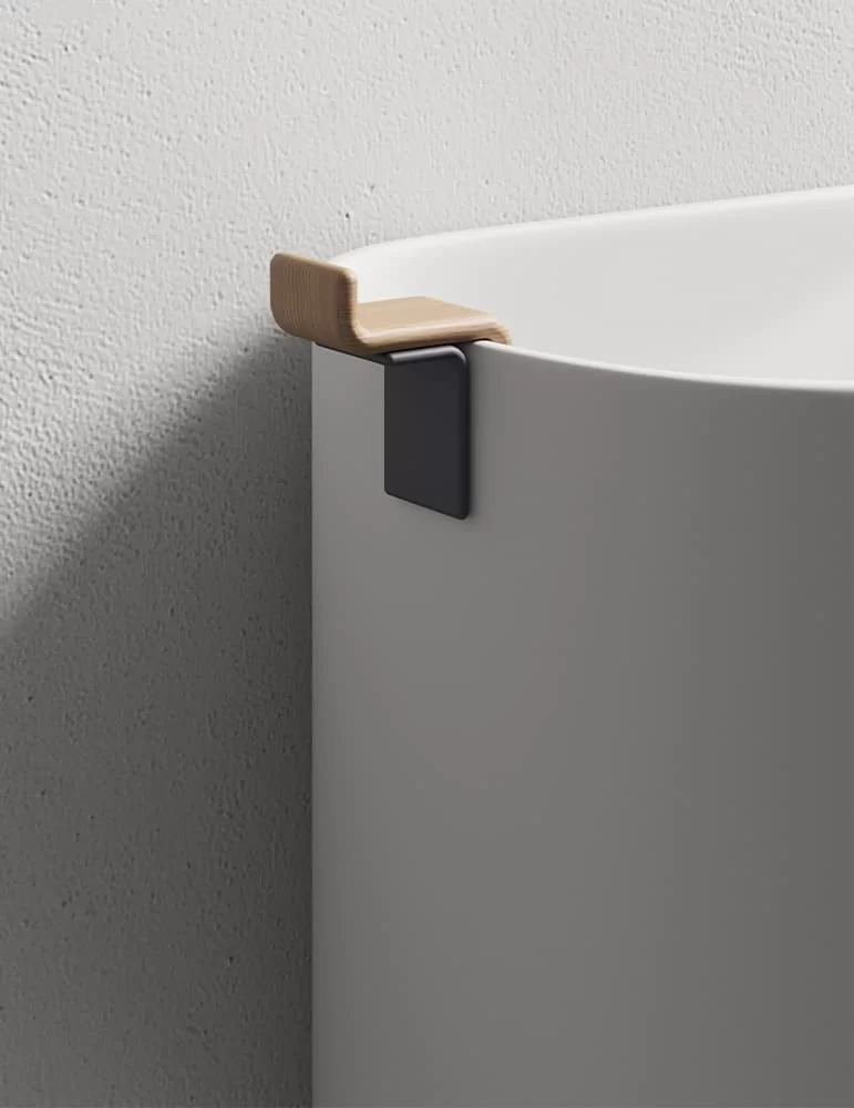 Patère pour lave main design P'TIT de Rexa Design