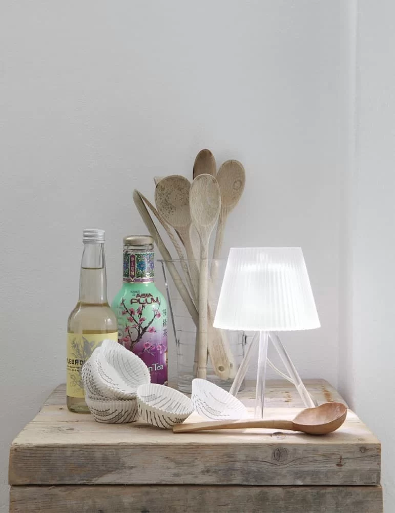 Lampe de nuit Plisse', de Geelli Lampe de nuit Plisse', de Geelli