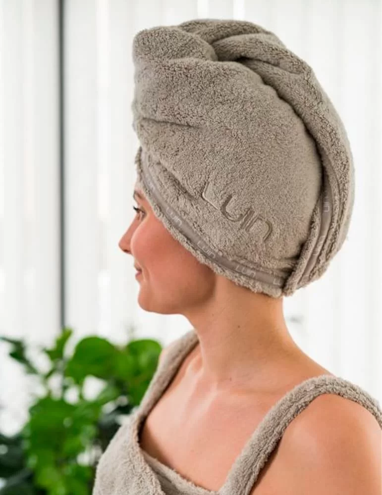 Serviette de tête en stock. Luin Living