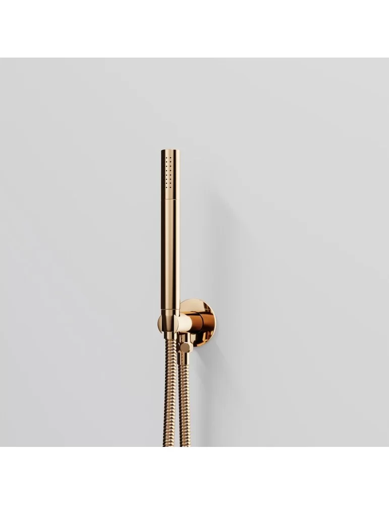 Garniture de douche CIEN. Finition dorée.