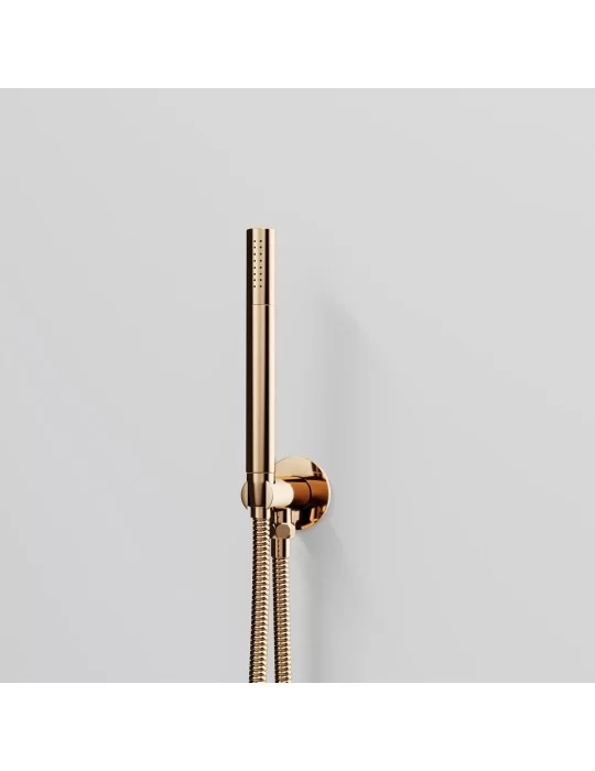 Garniture de douche CIEN. Finition dorée.