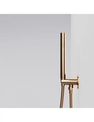 Garniture de douche CIEN. Finition dorée. 2