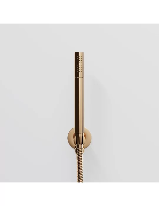 Garniture de douche CIEN. Finition dorée.
