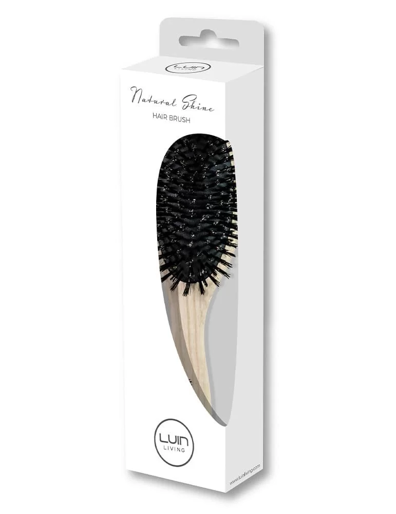 Brosse à cheveux brillance naturelle. Collection Beauty de Luin Living