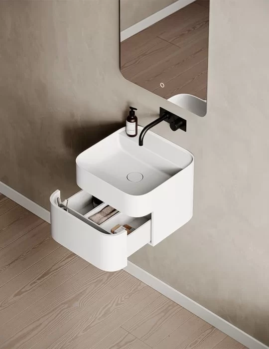 Meuble lavabo Yuno CA. Copenhagen Bath.