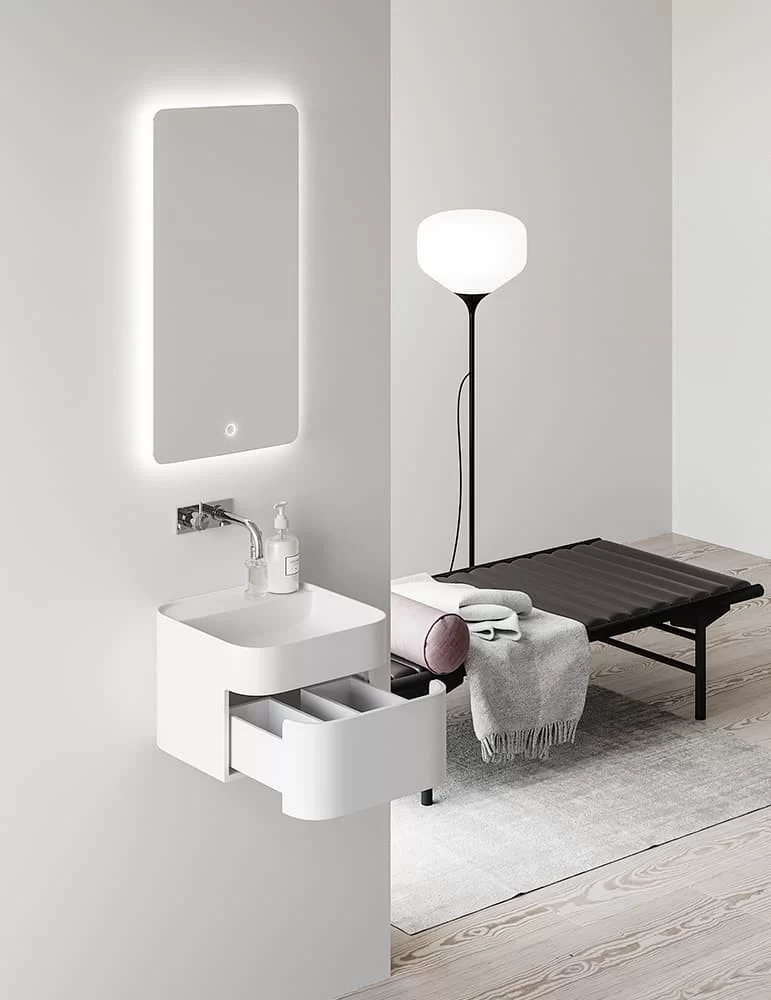 Meuble lavabo Yuno CA. Copenhagen Bath.