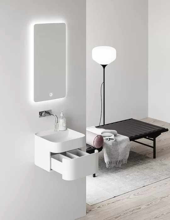 Meuble lavabo Yuno CA. Copenhagen Bath.