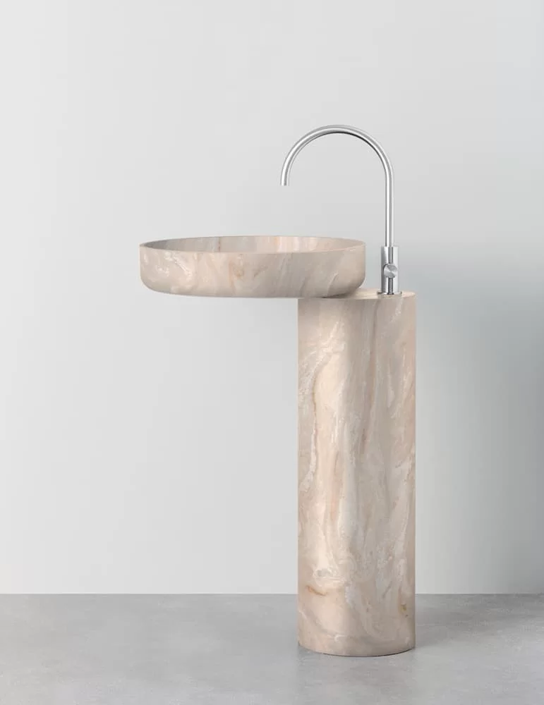 Lavabo design sur colonne O_O, de Rexa Design Lavabo design sur colonne O_O, de Rexa Design