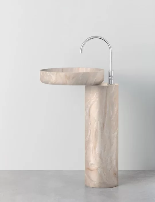 Lavabo design sur colonne O_O, de Rexa Design Lavabo design sur colonne O_O, de Rexa Design
