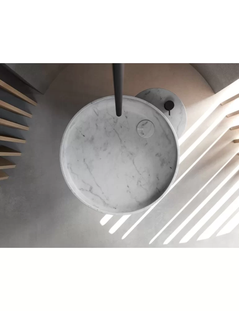 Lavabo design sur colonne O_O, de Rexa Design