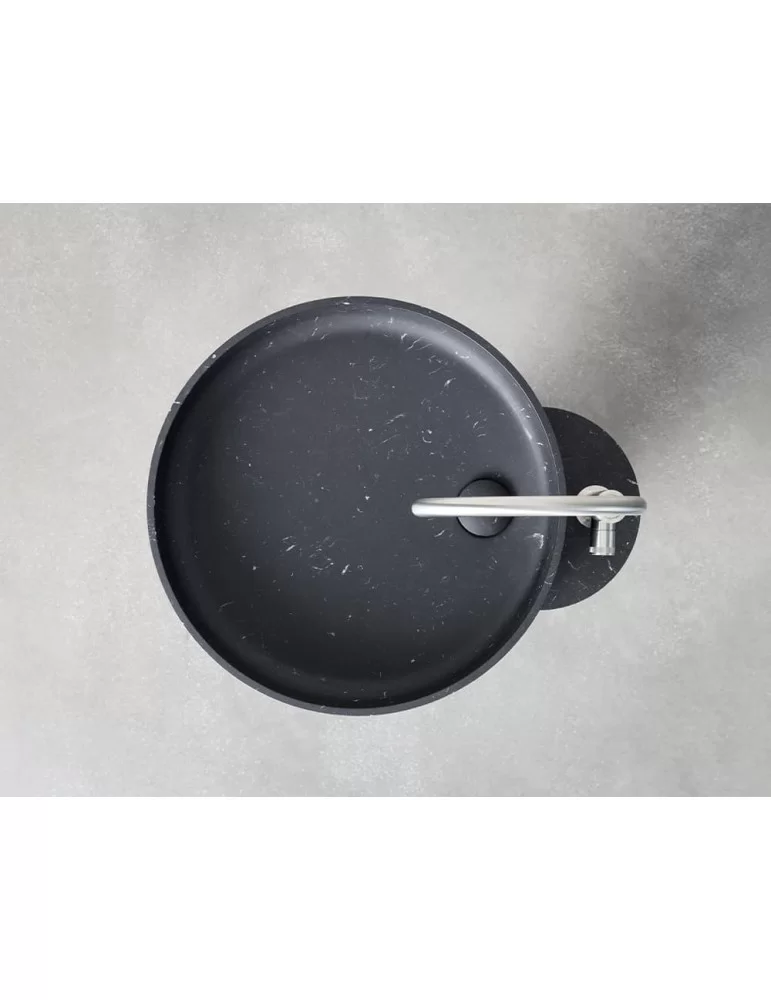 Lavabo design sur colonne O_O, de Rexa Design