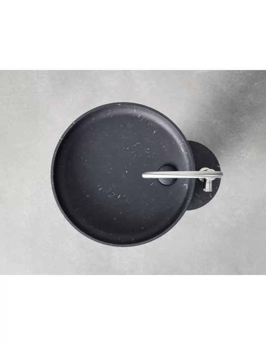 Lavabo design sur colonne O_O, de Rexa Design