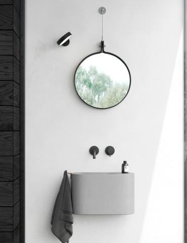 Miroir en Corian® Hammam de Rexa Design