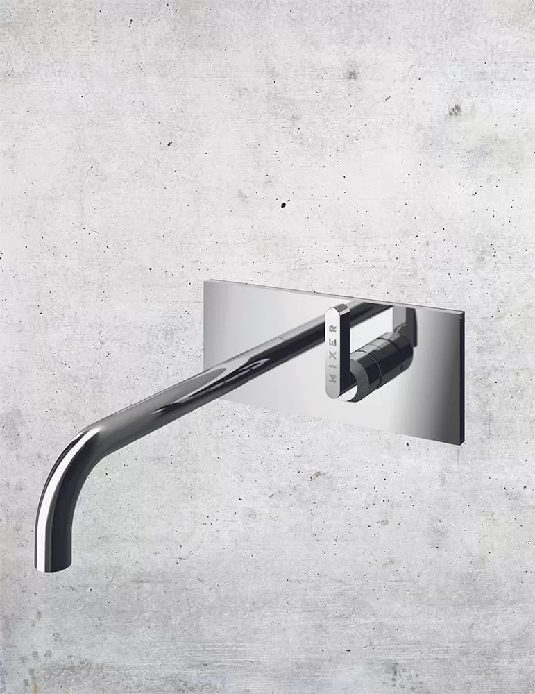 Mitigeur mural pour lavabo Koè, de Geda Mitigeur mural pour lavabo Koè, de Geda