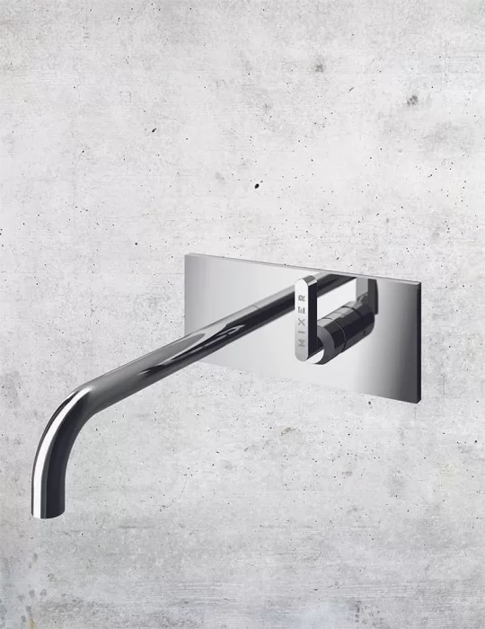 Mitigeur mural pour lavabo Koè, de Geda Mitigeur mural pour lavabo Koè, de Geda